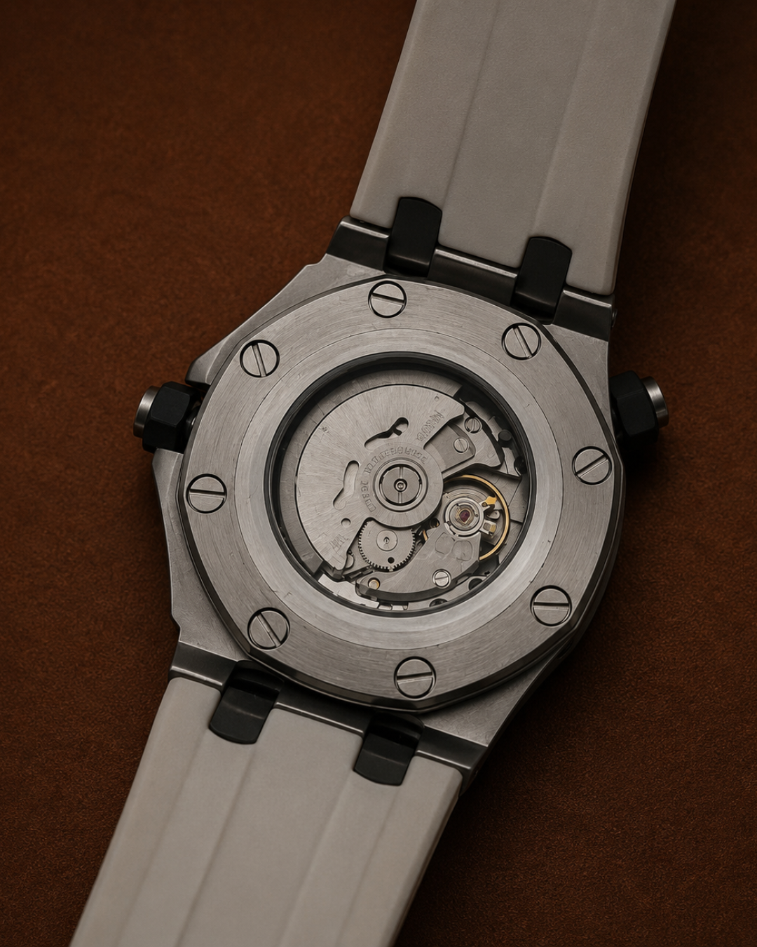 Seiko mod Royal oak offshore diver Watch White