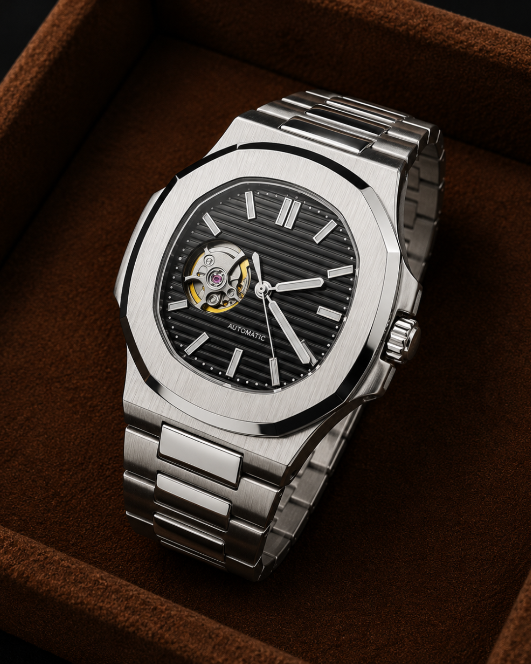 Seiko mod nautilus tourbillon Watch - Blank Mods