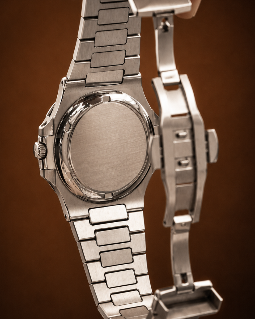 Seiko Mod Nautilus Chronograph watch