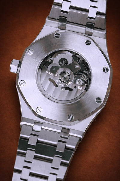 Seiko mod Royal oak Watch White - Blank Mods