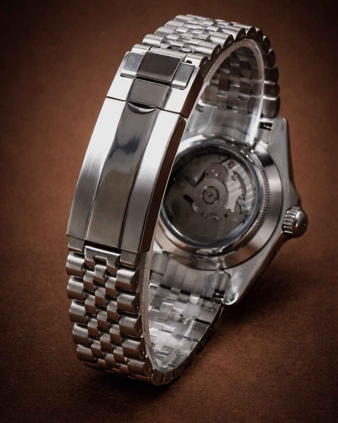 Seiko mod datejust 'who cares I'm already late' white watch