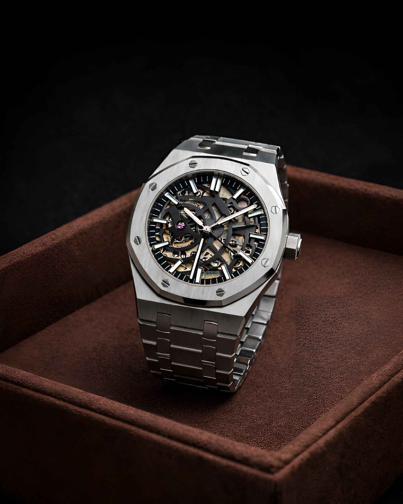 Seiko mod Royal oak skeleton Watch - Blank Mods